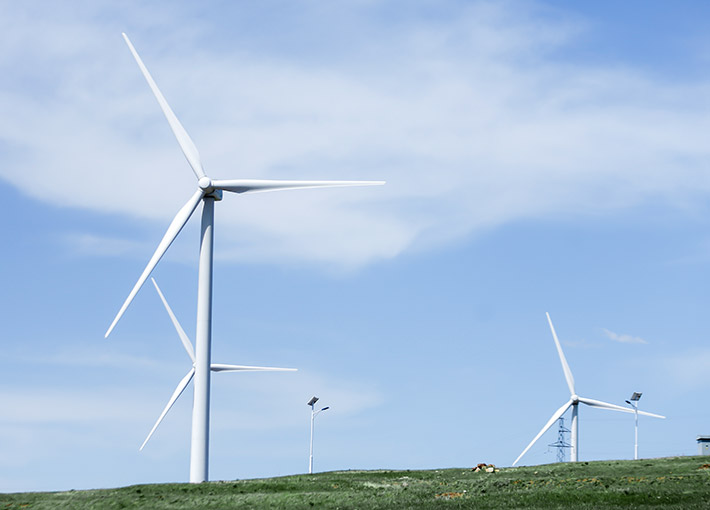 Windenergiegenerator, motorstator en rotorkern