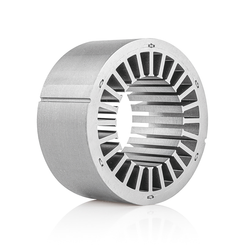 Servomotorstator en rotorkern