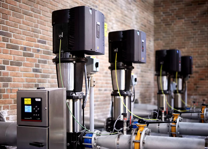 Waterpompmotor Stator en rotorkern